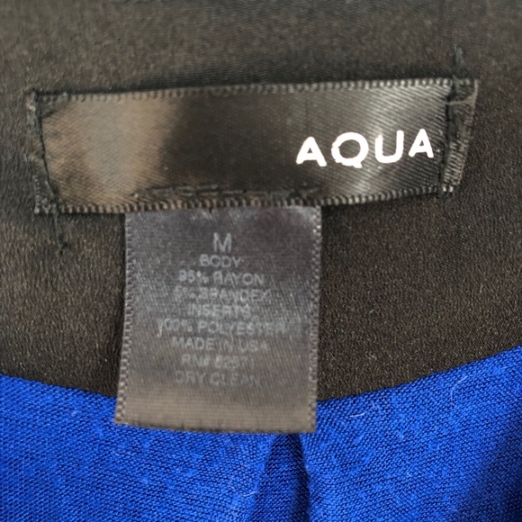 Aqua dress from Bloomingdales. - Picture 4 of 5